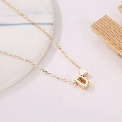 Personalized Initial Heart Necklace | Gold & Silver